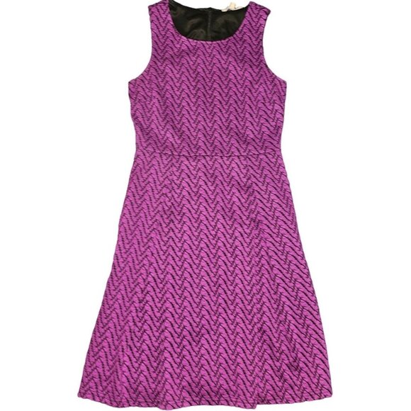 41‎ HAWTHORN | Jace Abstract Chevron Dress - Women | Color: Purple | Size: XS - Picture 9 of 11